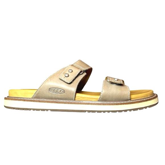 Keen Women’s Lana Open Toe Slide Sandals Taupe Size 8 - Picture 5 of 8